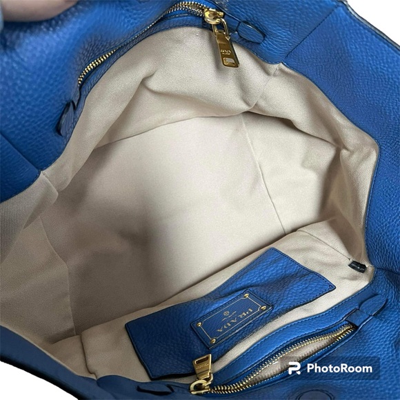 Prada Vitello Daino Leather Shopper Tote - Picture 2 of 8